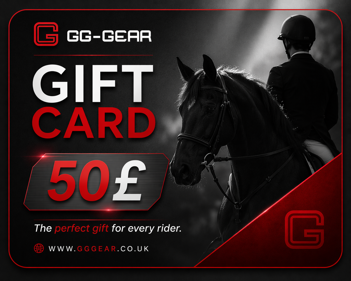 GG Gear Digital Gift Card - £50