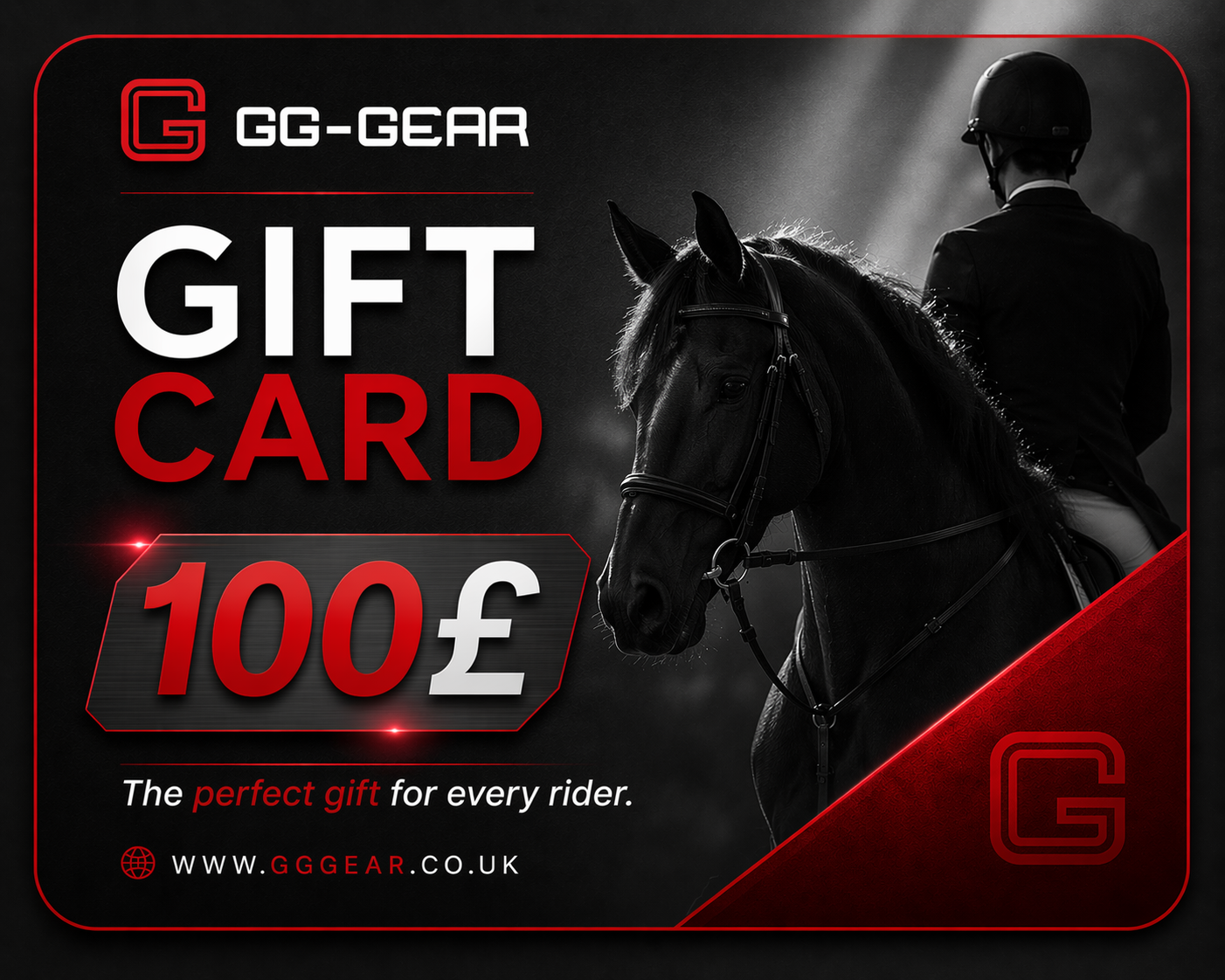 GG Gear Digital Gift Card - £100