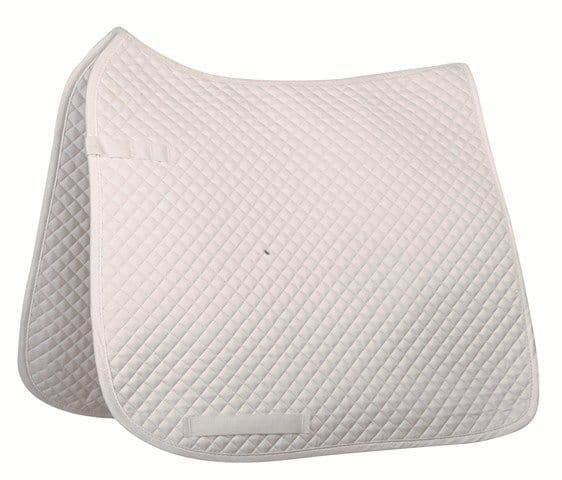 Abinger Forest RC White Dressage Saddlecloths