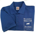 ADULT Brooksby Riders Club Royal Polo Shirt