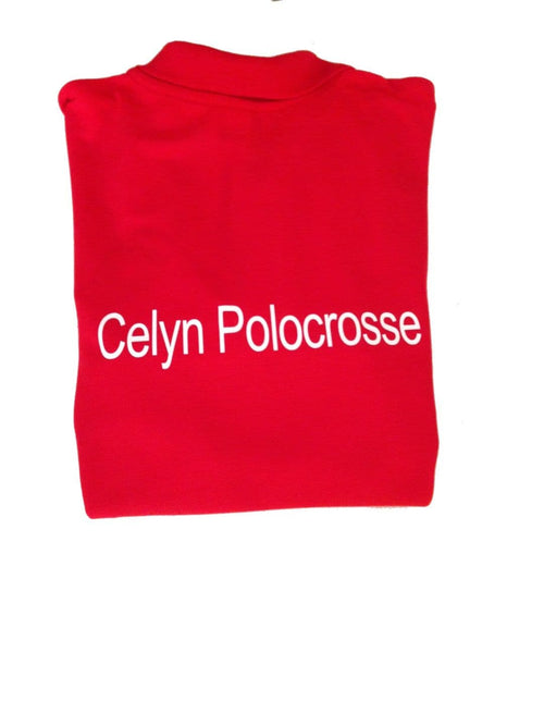 ADULT Celyn Red Polo Shirt