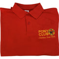 ADULT Cheshire Hunt North Red Polo Shirt