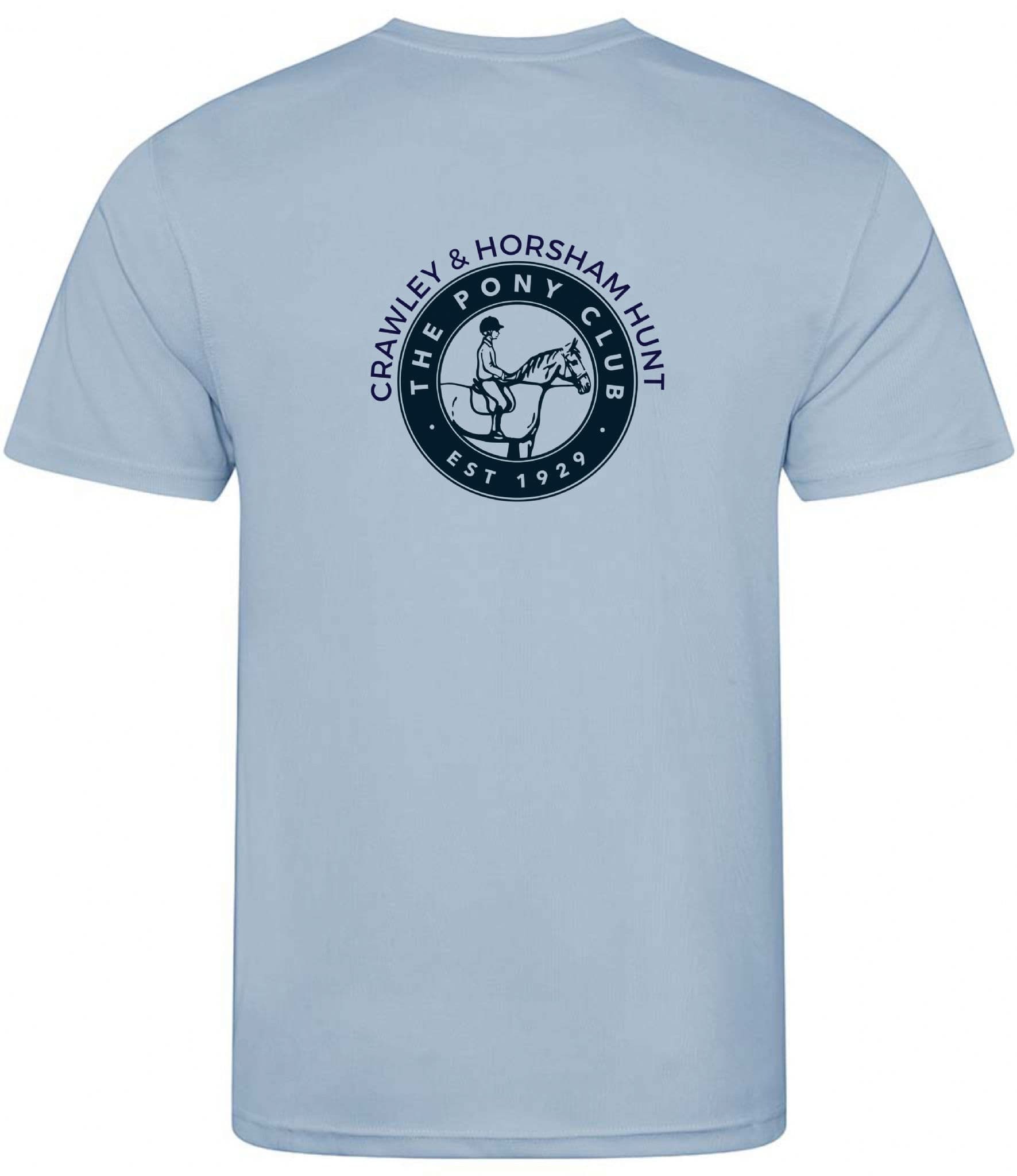 ADULT Crawley & Horsham Hunt Sky Cool T-shirt – JC001
