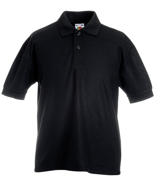 ADULT Highcross Equestrian Black Jumping Academy Polo Shirt