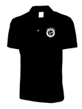 ADULT Isle of Man Pony Club Black Polo Shirt UC101