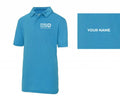 ADULT Little Hooves Pony Club, Sapphire Blue Polo Shirt JC040
