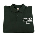ADULT Moor Farm Stables Bottle Green Polo Shirt UC101