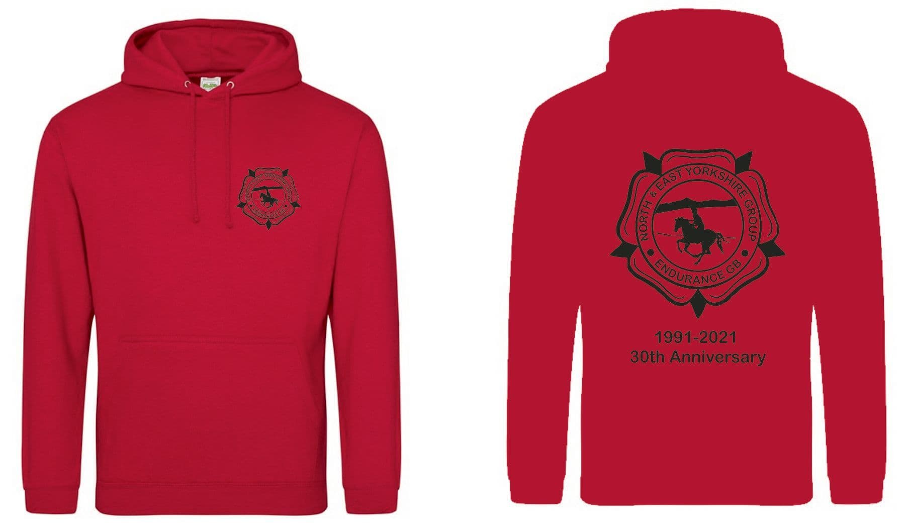 Adult North & East Yorkshire Group Anniversary Hoody