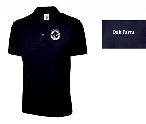 ADULT Oak Farm PC Navy Polo Shirt UC101