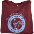 Adult Quorn Hunt Burgundy Sweatshirt UX3