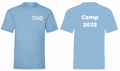 ADULT Red Piece CAMP 25 Sky T Shirt. SS030