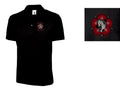 ADULT Ribble Valley Mounted Archers Black Polo Shirt UC101