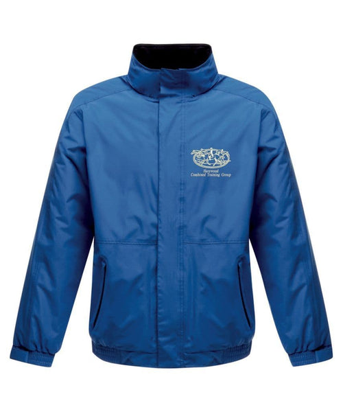 Adult Royal Blue Regatta Dover Jacket with HCTG Logo on Front
