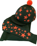 Adult's Bottle Green Rhino Base Layer & Hat Silk