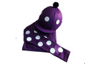 Adult's Purple Base Layer & Hat Silk