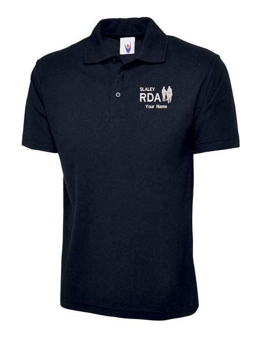 ADULT Slaley RDA Navy Polo Shirt UC101