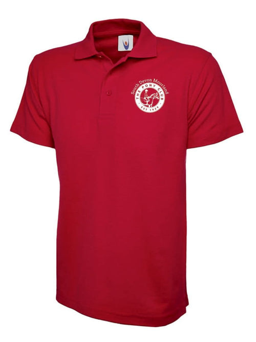 ADULT South Devon Moreland Red Polo Shirt UC101
