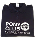 ADULT South Wold Hunt South Branch Navy Polo Shirt