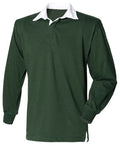 ADULT Stickney Riding Centre Bottle Green Long Sleeved Rugby Shirt