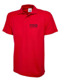 ADULT Warwickshire Hunt Pony Club Red Polo Shirt UC101