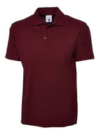 ADULT WDHC Burgundy Polo Shirt UC101