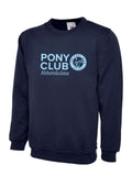 ADULTS Abbotsholme Pony Club Navy Sweatshirt – UX3