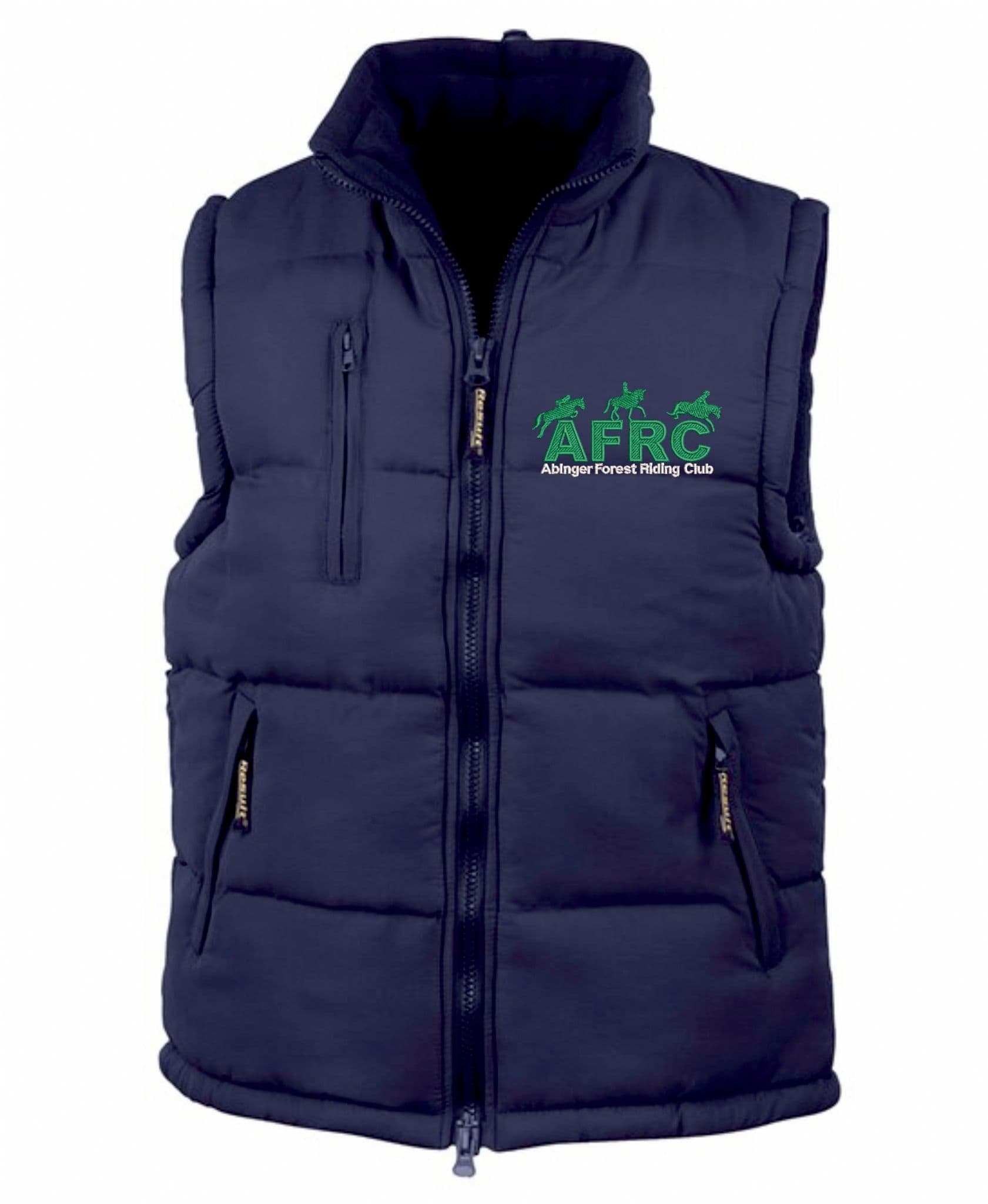 ADULTS Abinger Forest Unisex Navy Blue Padded Bodywarmer – RE88A