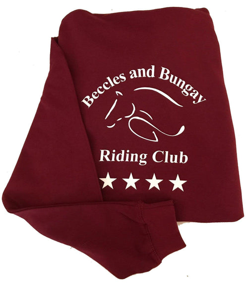 Adults BBRC Burgundy Hoodie