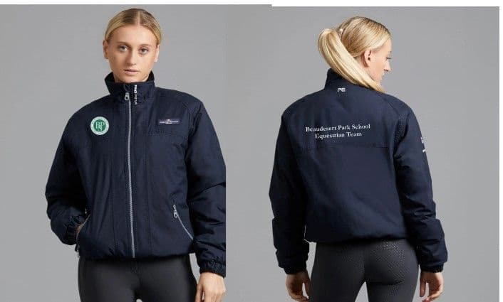 Adults Beaudesert Navy Premier Equine Pro Rider Unisex Waterproof Riding Jacket,