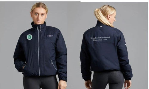 Adults Beaudesert Navy Premier Equine Pro Rider Unisex Waterproof Riding Jacket,