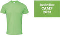 Adults Beaufort CAMP "Cool" Lime Green T Shirts