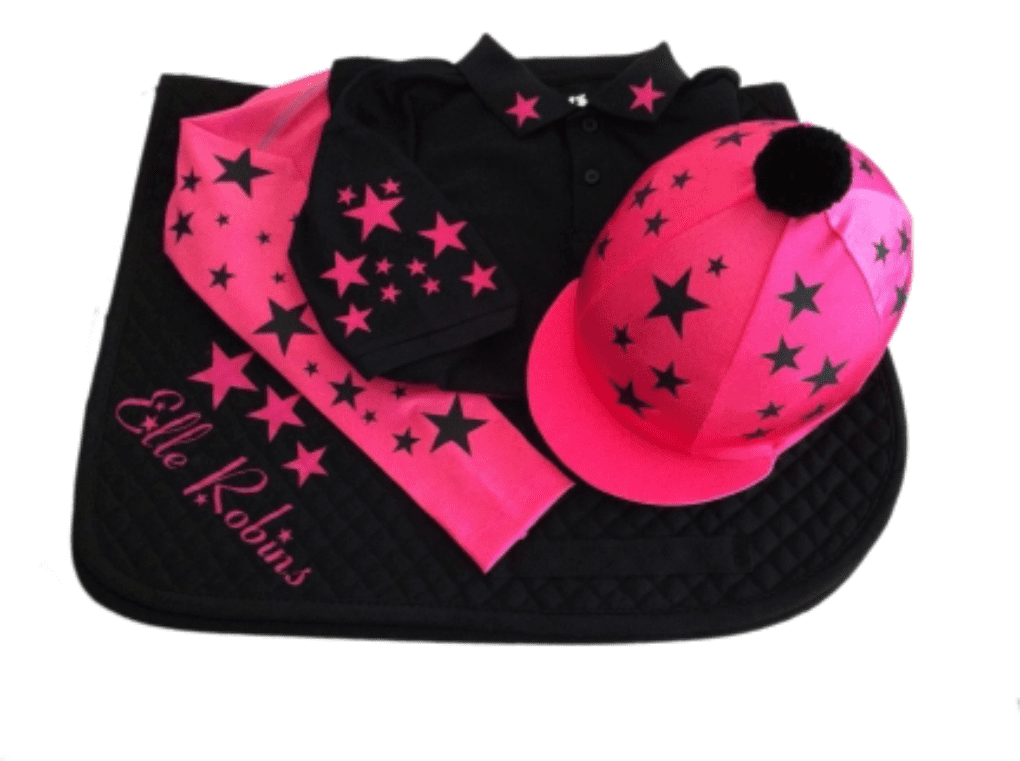 Adults Black/Hot Pink Base Layer Cross Country Colours