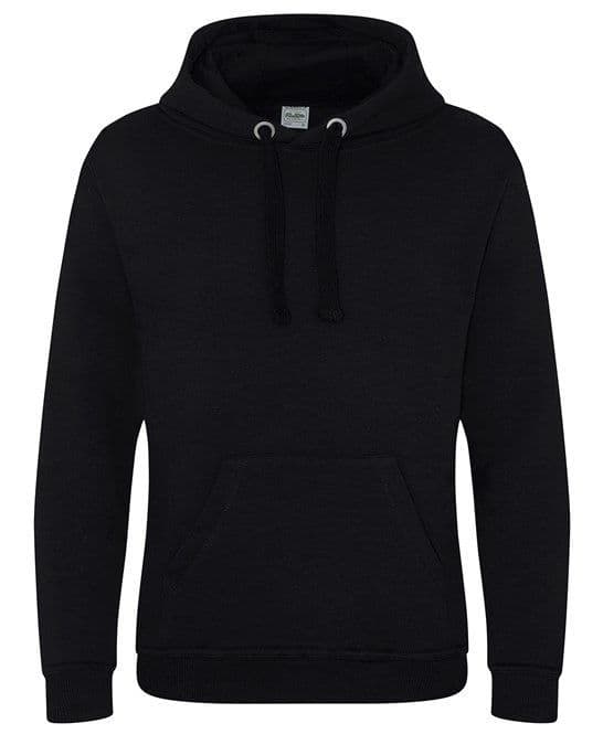 Adults Black Quinton House School Hoodie JH101