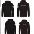 Adults Black St Columbas College NSEA Hoodie JH101