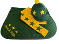 Adults Bottle Green/Yellow Base Layer Cross Country Colours