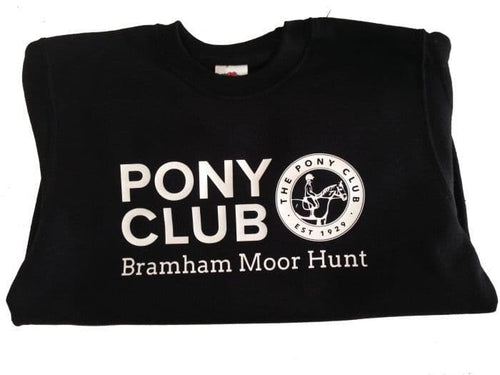 Adults Bramham Moor Black Sweatshirt