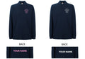 Adults Brocklesby Hunt Long Sleeve Navy Polo