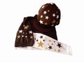 Adults Brown/White/Gold Base Layer, polo and silk Special Edition