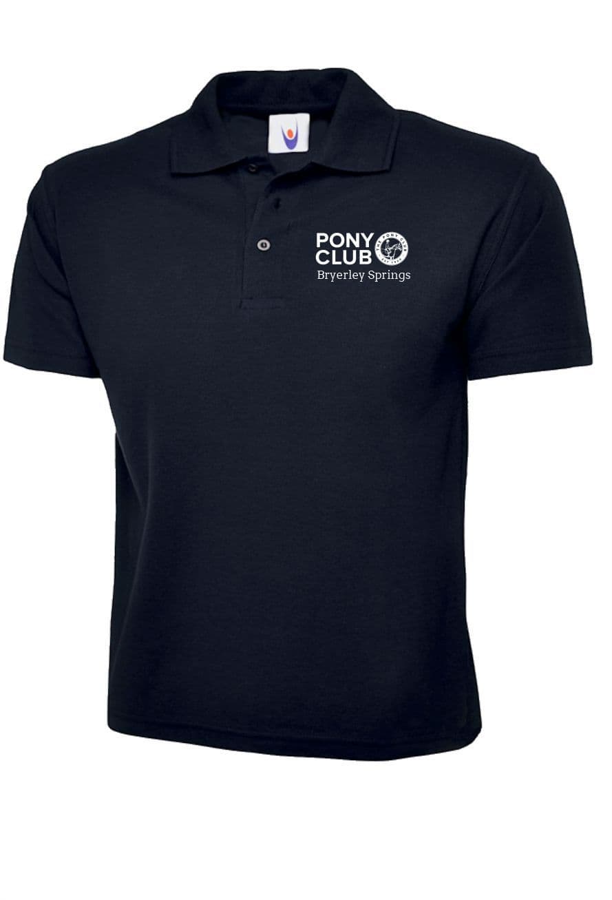 Adults Bryerley Springs Navy Blue Polo UC101