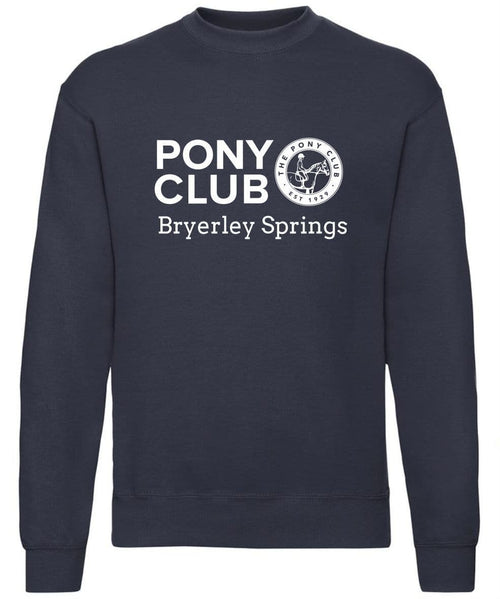 Adults Bryerley Springs Navy Sweatshirt UX3