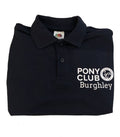 Adults Burghley Navy Blue Polo UC101