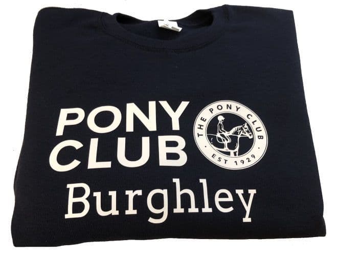 Adults Burghley Navy Sweatshirt UX3