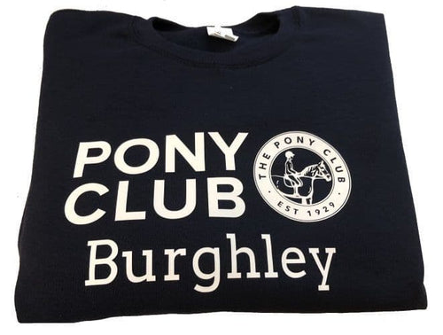 Adults Burghley Navy Sweatshirt UX3