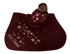 Adults Burgundy/Rose Gold Base Layer Cross Country Colours