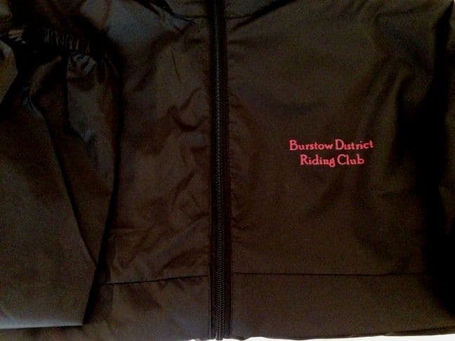 Adults Burstow District Black Showerproof Jacket