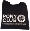 Adults "Castledyke Equestrian Centre"' Navy Sweatshirt