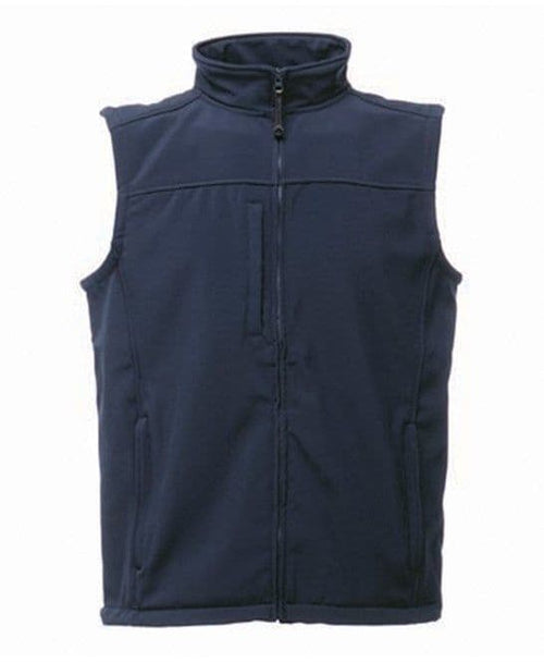 Adults Castlemilk Moorit sheep society Navy Flux Softshell Bodywarmer