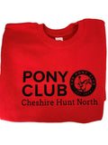 Adults Cheshire Hunt PC Red Sweatshirt SS800