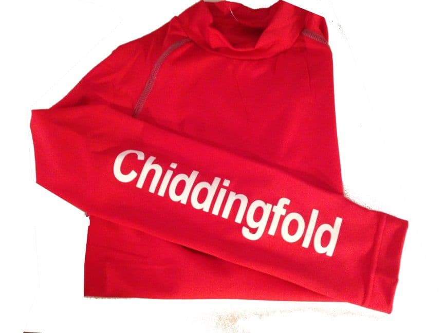 Adults Chiddingfold Pony Club Red Base Layer