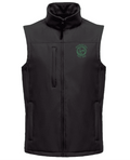 Adults COACH Unisex Woodland Hunt Black Flux Softshell Bodywarmer
